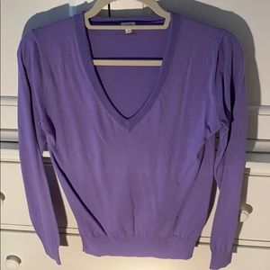 Jcrew purple vneck
